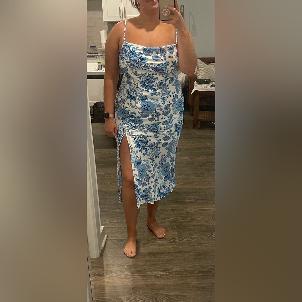 Petal & Pup YELENA DRESS - BLUE